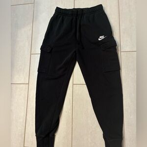 Nike Black Cargo Sweatpants